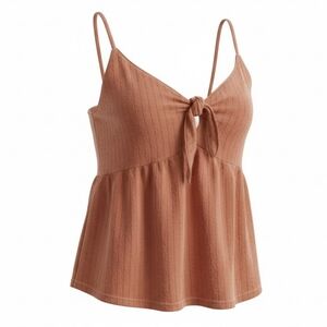 Hollister Crop Top with Knot Tie Boho Renaissance Prairie Country